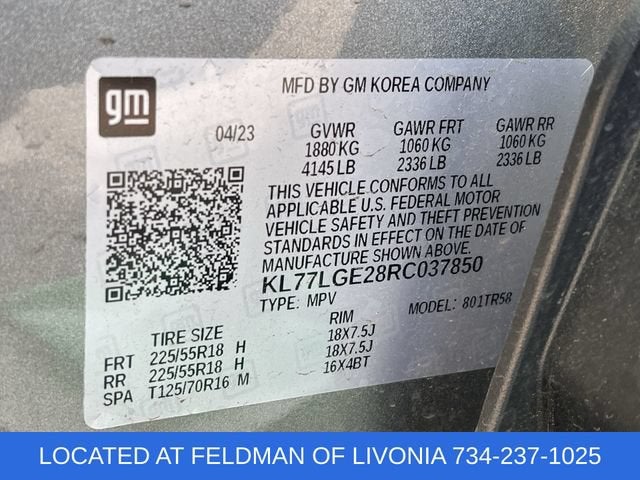 2024 Chevrolet Trax 1RS