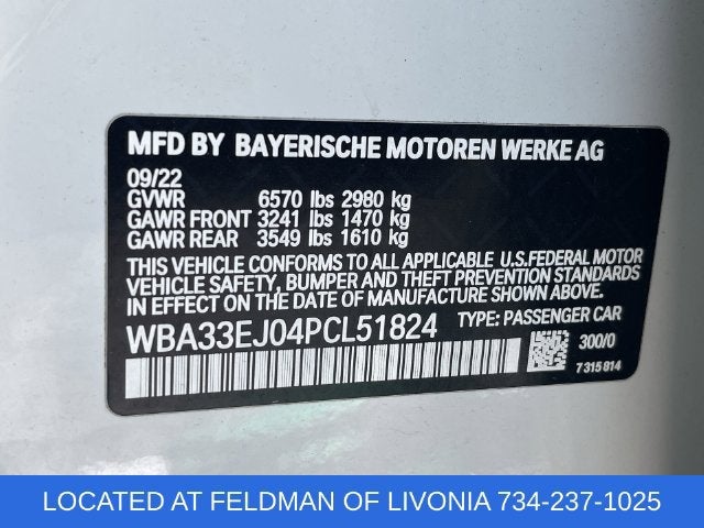 2023 BMW 760 i xDrive
