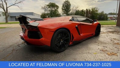 2015 Lamborghini Aventador 2dr Conv