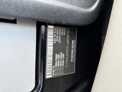 2016 Mercedes-Benz Sprinter Chassis-Cabs 170 WB Standard Roof DRW