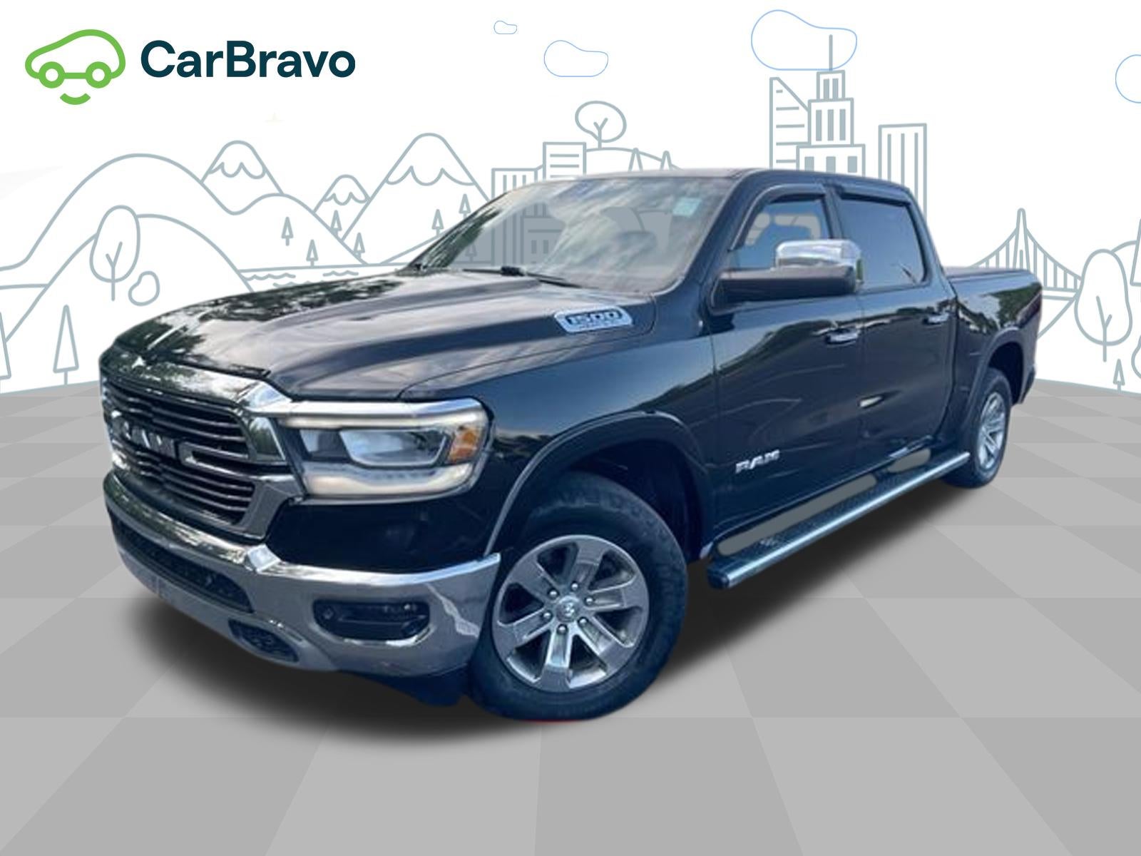 2019 RAM 1500 Laramie Crew Cab 4x4 5'7" Box