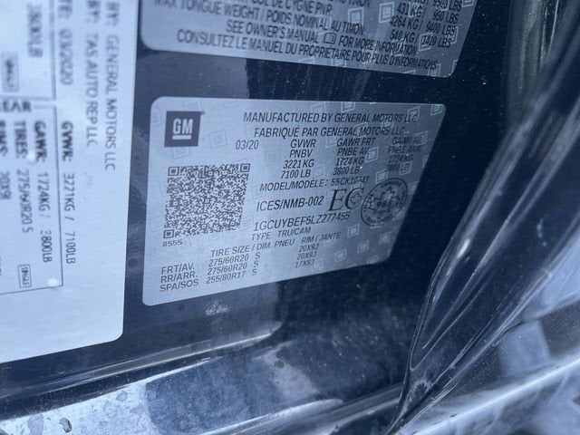 2020 Chevrolet Silverado 1500 Custom