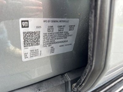 2025 Chevrolet Tahoe Premier