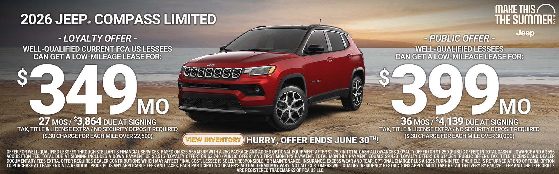 2026 Jeep Compass Limited