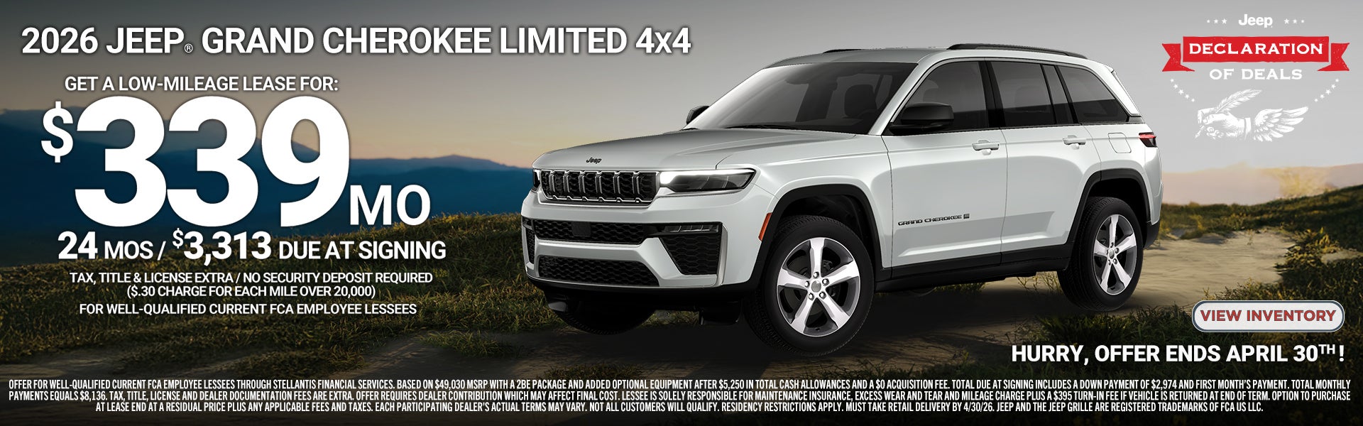 2026 Jeep Grand Cherokee Limited 4*4