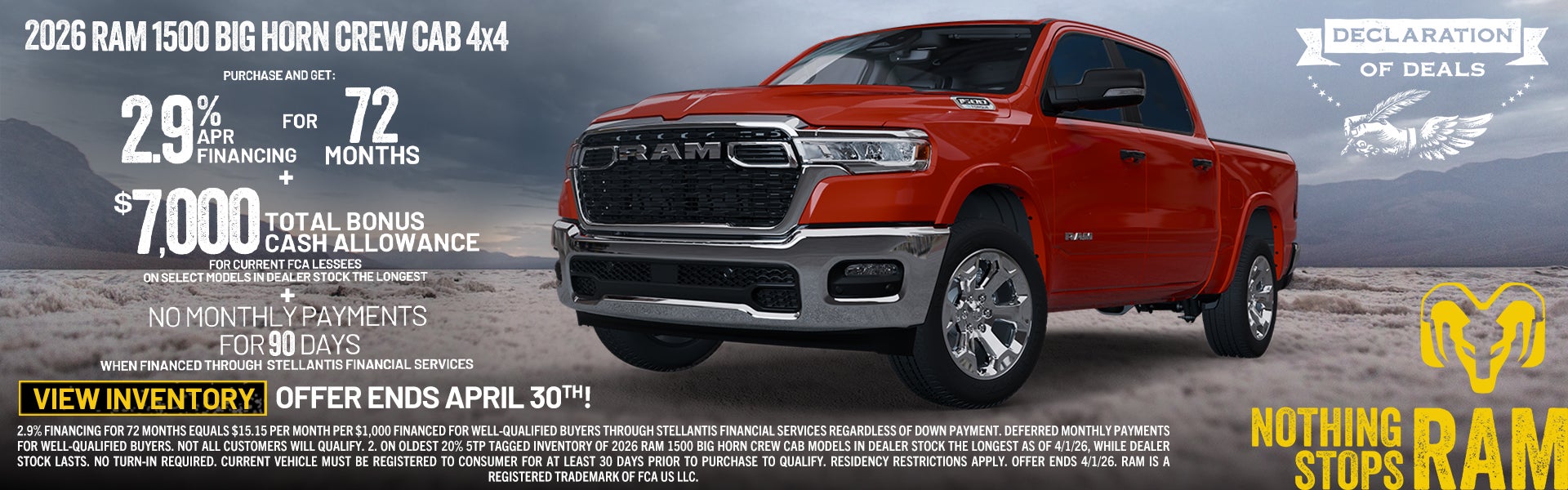 2026 Ram 1500 APR Special